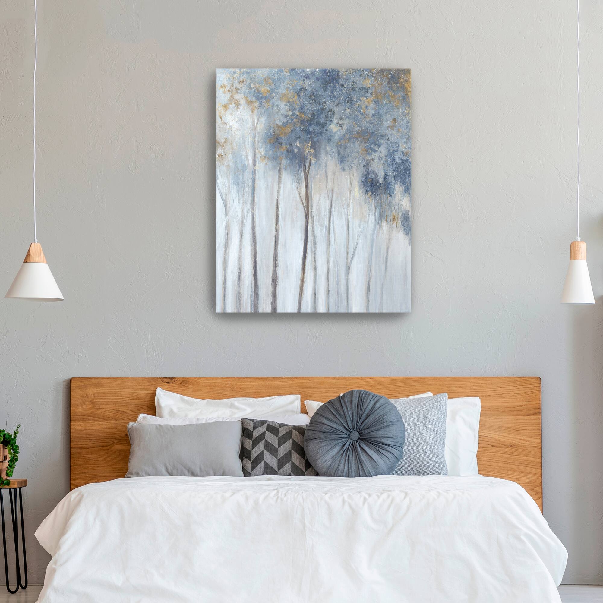 Lumaprints Fog & Gold I Canvas Wall Art
